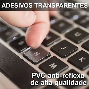 Etiquetas Adesivos De Proteção Transparentes Proteger Teclado PC / iMac