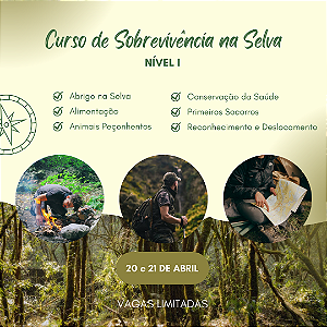 Curso de Sobrevivência na Selva - Guaratuba PR