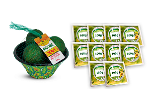 Kit Avocado com Polpa Congelada