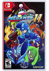 Megaman 11 Nintendo Switch Midia Fisica