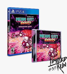Neon City Riders Ps4 Limited Run Com Cd