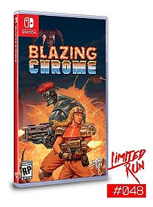 Blazing Chrome Nintendo Switch Midia Fisica Limited Run