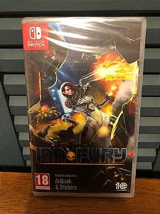 Ion Fury Nintendo Switch Midia Fisica