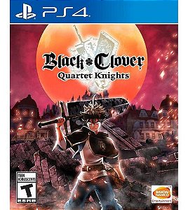 Black Clover Quarter Knights Ps4 Midia Fisica