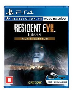 Resident Evil 7 Gold Edition Ps4 Midia Fisica
