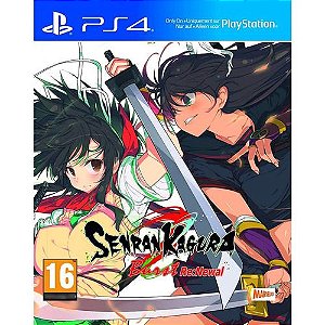 Senran Kagura Burst Re: Newal Versão Normal Ps4 Midia Fisica