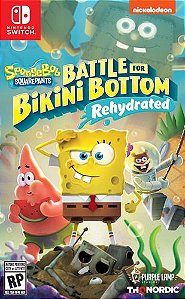 Sponge Bob Battle For Bikini Botton Switch Midia Fisica