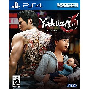 Yakuza 6 Essence Of Art Edition Ps4 Midia Fisica
