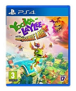 Yooka Laylee And The Impossible Lair Ps4 Midia Fisica