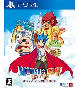 Monster Boy Ps4 Japonês (multi Línguas)