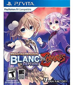Megatagmension Blanc + Neptune Vs Zombies Ps Vita