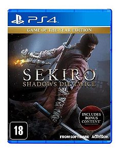 Sekiro Shadows Die Twice Game Of The Year Edition Ps4