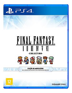 Final Fantasy I - Vi Pixel Remaster 35th Anniversary Ed Ps4