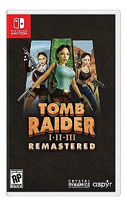 Tomb Raider 1 - 2 - 3 Remastered Nintendo Switch