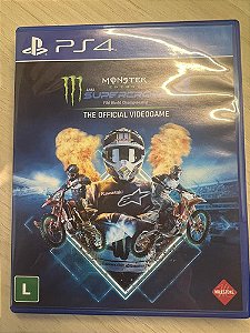 Monster Energy Supercross 4 Ps4 (seminovo)