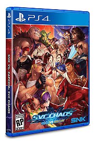 Snk Vs Capcom Svc Chaos Ps4 Limited Run