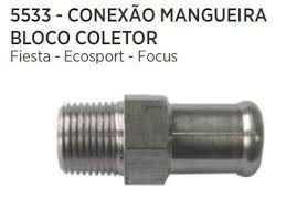 CONEXAO TUBO BLOCO MOTOR  FORD FIESTA / KA / ECOSPORT / FOCUS / W715121S300