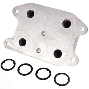 RESFRIADOR DE OLEO DO MOTOR VW TAOS / NIVUS / T- CROSS / NOVO POLO / TIGUAN 1.4 / UP TSI / 04E117021B / 04E117021C