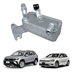 RESFRIADOR DE OLEO DO CAMBIO VW NIVUS / T - CROSS / GOLF / JETTA / NOVO POLO / GOL 1.6 MSI / 09G409061F