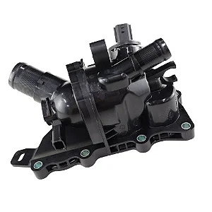 VALVULA TERMOSTATICA COMPLETA (COM FLANGE) - MOTOR 1.3 16V H5H - CAPTUR / DUSTER / OROCH / MERCEDES / 110600260R