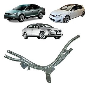 TUBO DE REFRIGERACAO VW JETTA / TIGUAN / PASSAT / AUDI A3 / Q3 / DUPLO METAL / 1KO121070BD