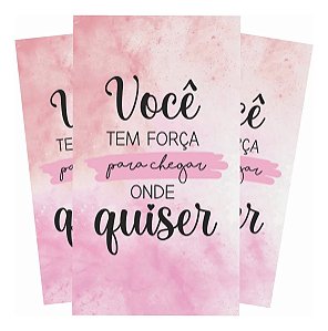Cartão de Agradecimento Frases Motivacionais Você tem Força