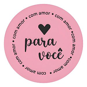 Adesivos Etiqueta Papelaria Personalizados Para Você Rosa