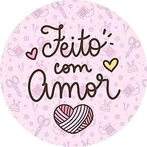 Adesivos Feito Com Amor