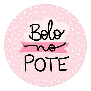 Adesivos Etiquetas Rótulo Doce Bolo No Pote