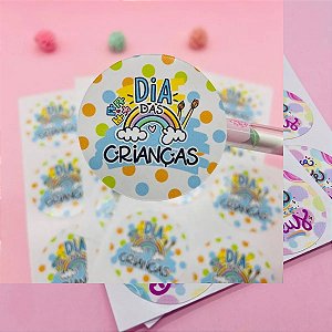 Adesivos Lacre Para Embalagem Feliz Dia Das Crianças