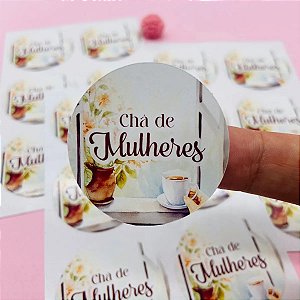 Adesivos Chá De Mulheres Encontro Igreja Colorido Chá De Mulheres