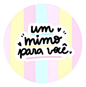 Adesivo Agradecimento Cliente Frases Um Mimo Para Você