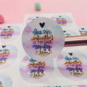 Adesivos Que Seja Infinito O Que Nos Faz Bem