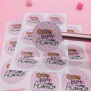 Adesivos Coisas Boas Vão Acontecer