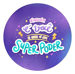 Adesivo Ninguém É Você E esse É Seu Poder