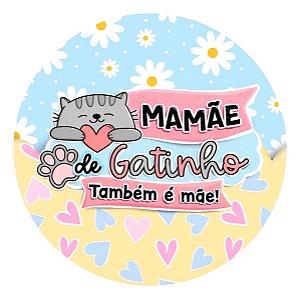 Adesivo Mamãe De Gatinho Também É Mãe