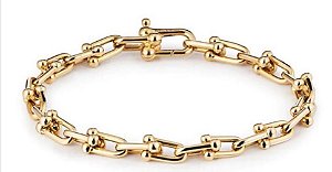 Colar Elos em ouro 18k