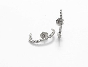 Brinco ear hook ouro 18k