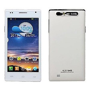A4500 4,5 "QHD (540 x 960) IPS Tela 4.2.2 Android com MTK6572 1.3GHz Dual Core CPU 512MB RAM 4GB ROM