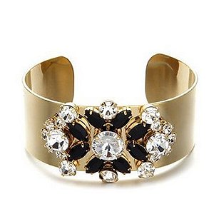 Pulseira Bejeweled larga para Mulher