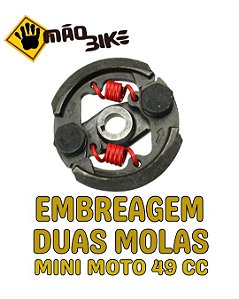 Embreagem 2 Molas Mini Moto 2-T 49cc
