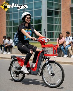 BICICLETA ELÉTRICA VEXX VELOSTER 800W (COM MARCHA RÉ)