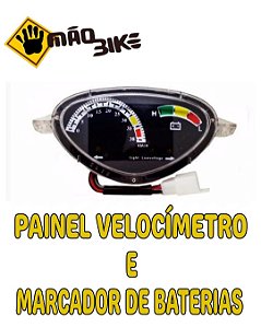 Painel Velocimetro Marcador De Baterias Bicicleta Elétrica Ecobikes 350w 48v
