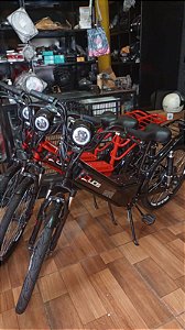 Bicicleta Elétrica Duos Confort Full 48v/800w (Amortecedores Dianteiro, Traseiro e com Bagageiro)