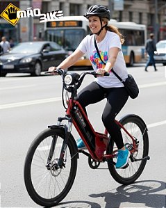 Bicicleta Elétrica Duos Confort Full 48v/800w (Amortecedor traseiro e dianteiro)