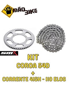 KIT Coroa 54D + CORRENTE 415H 110ELO