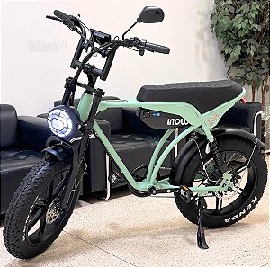 Bicicleta Elétrica Movi Road30 Air 750W Verde