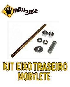 KIT EIXO TRASEIRO COMPLETO MOBYLETE