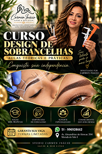 Curso Design Sobrancelhas - Presencial