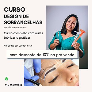 Curso Design Sobrancelhas - Presencial